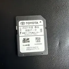 トヨタ 純正ナビ 2021 春版 地図SD NSZT-W62G 0AZ13のサムネイル