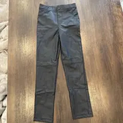 ZARA ザラキッズ　レザースキニーパンツ