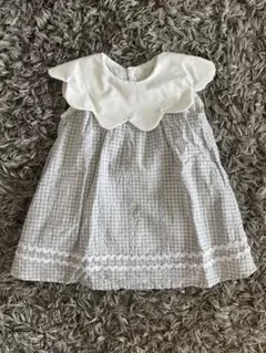 【値下げ】BeBe ワンピース80サイズのサムネイル