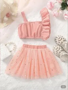 SHEIN⭐︎ダンス衣装⭐︎上下セット⭐︎K-POP⭐︎7Y⭐︎116〜122㎝