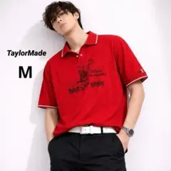 TaylorMade テーラーメイド ゴルフウェア ポロシャツ M メンズ 夏秋