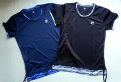 ＊FILA＊ スポーツウェア 紺・黒 2枚セットのサムネイル