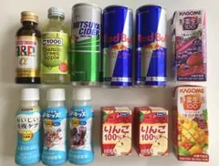 飲料まとめ売り　飲料詰め合わせ　レッドブル　野菜生活　カゴメ　炭酸飲料　免疫ケアのサムネイル