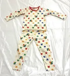 男の子 パジャマ ルームウェア 部屋着 110 春 長袖 長ズボン セットアップ