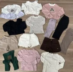 【まとめ売り】秋冬服　女の子　14点　100cm