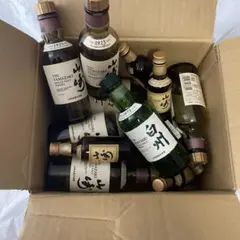 ウィスキー空瓶　いろいろのサムネイル