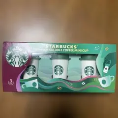 【STARBUCKS】プレミアムソリュブルコーヒー ミニカップ 3個入り