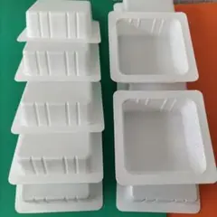 豆腐の空きパック☆10個セット☆白