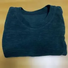 スウェット　長袖　緑　ユニクロ