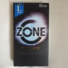 【匿名配送】ZONE 大きめ Lサイズ コンドーム 6個入り×1箱のサムネイル