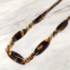 y*3様 お値下げ⭐︎鼈甲　ネックレス Yahoo!オークション -「べっ甲 鼈甲 ネックレス」の落札相場