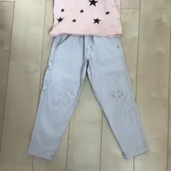 1回のみ着用　BREEZE ブリーズ デニム パンツ 120センチ