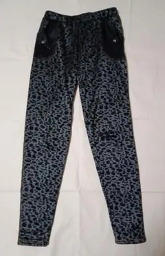 【ヒートテック】動物柄ストレッチパンツ