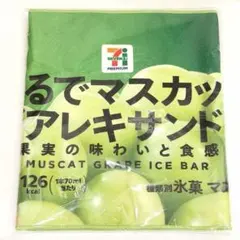 【セブンイレブン】ハッピーくじ F賞 まるでシリーズ ロングタオル マスカット