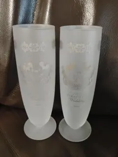 ディズニー★フロストシャンパングラス 2個セット