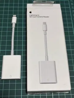 Apple Lightning - SDカードカメラリーダー