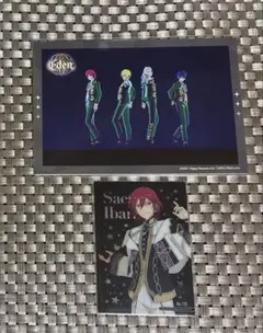 スタライ あんスタ 3面 ポストカード Eden クリアカード 茨