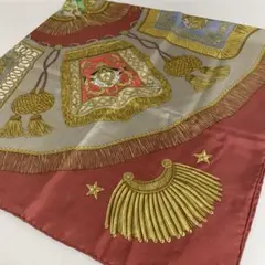 ☆S0812☆四方80㎝ 古い刺繍布 魔除布 ナイン・シャーマン 