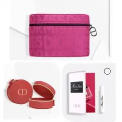 DIOR ミスディオール　ノベルティ　ポーチ メモパット　付箋　香水サンプル DIOR ミスディオール ノベルティ ポーチ メモパット 付箋 香水