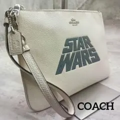 ✨極美品✨ コーチ スターウォーズ コラボ アクセサリー ポーチ ホワイト