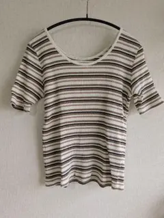 ローリーズファーム ストライプ 半袖Tシャツ