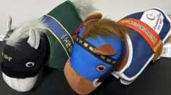 サラブレッドコレクション 馬服コスチューム ぬいぐるみ 4頭セット