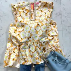 極美品 ケイトスペード 定価4.4万 シルク100% レオパード柄 長袖 