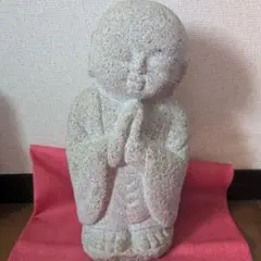 地蔵 約36cm石像【20年前購入してから自宅廊下に設置】 - メルカリ