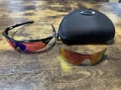 オークリー　レーダーロックパスプリズムトレイル　交換レンズケースセット