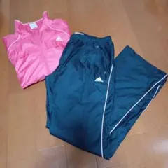 最終値下げ☆アディダス☆adidas☆ウインドブレーカー☆上下セット☆