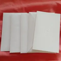 シャネルメッセージカード　4枚