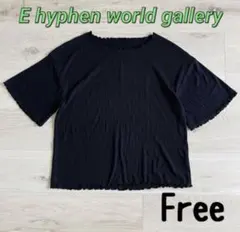 イーハイフンワールドギャラリー　リブ　カットソー Tシャツ　レディース　トップスのサムネイル