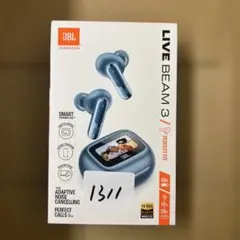1311 JBL LIVE BEAM 3 ワイヤレスイヤホン　未開封