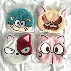 僕のヒーローアカデミア アニマルフェイスポーチ 全4種セット ヒロアカ