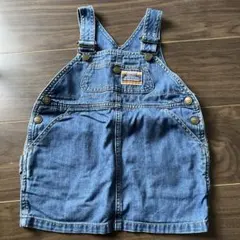 デニムジャンバースカート　90センチ