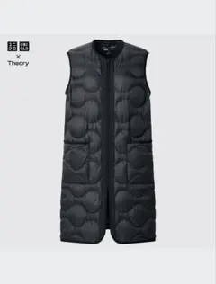 専用　ユニクロ✖️セオリー　ダウンベスト　M 2025年最新】uniqlo セオリー ダウンベストの人気アイテム - メルカリ