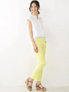 最終　麻　デミルクスビームス リネン パンツ