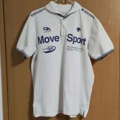 デサント Move Sport ポロシャツ ホワイト O