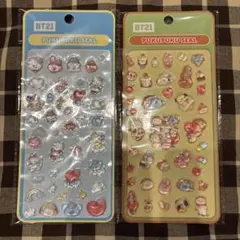 BT21 PUKUPUKU SEAL シール２枚セット②のサムネイル