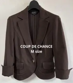 COUP DE CHANCE ジャージ素材 テーラードジャケット Mサイズ