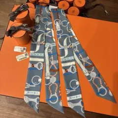HERMES 雲と魚のスカーフ ツイリー - メルカリ