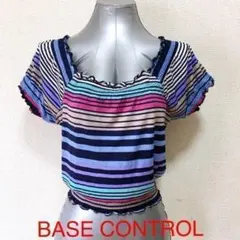 【BASE CONTROL】ボーダーブラウスのサムネイル
