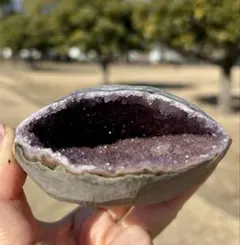 AAA級ウルグアイ産天然アメジストドーム原石YT8G3/150G42A - Mercari