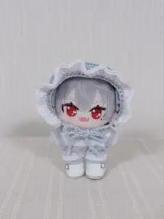 ポージングぬい　ポジぬい　ポージングぬいぐるみ　ぬい服　ヘッドドレス　ボンネットのサムネイル