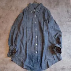 Ralph Lauren B.D CUSTOM FIT シャンブレー 刺繍 Mのサムネイル