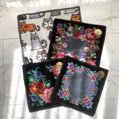 フェイラー ハンカチ 4枚 まとめ売り