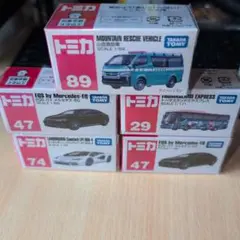 トミカ ミニカーセット 5台