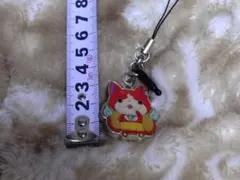 ★妖怪ウォッチ★ジバニャン★メタルストラップ 約4cm