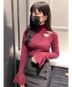 EATME シングルベルトニットTOP トップスのサムネイル