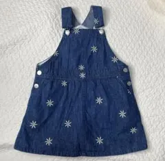 美品　プティマイン　ジャンパースカートM 100 110